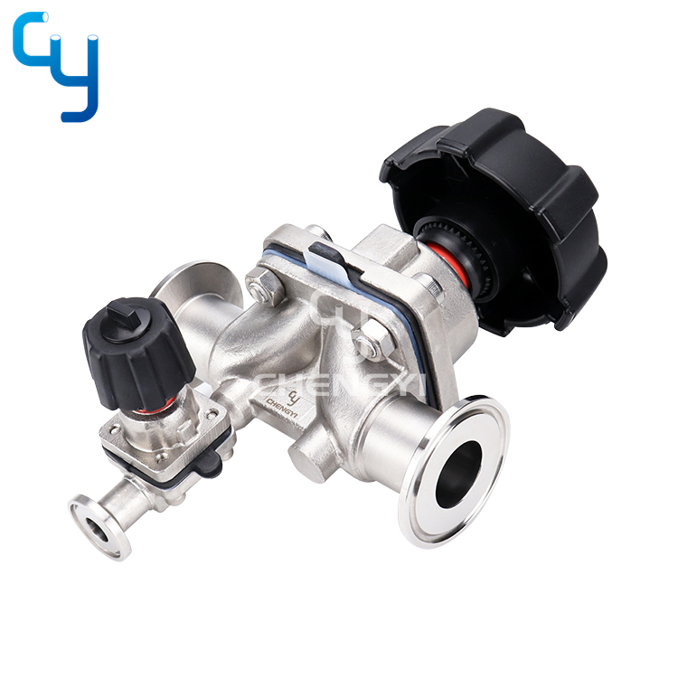 Series diaphragm valve