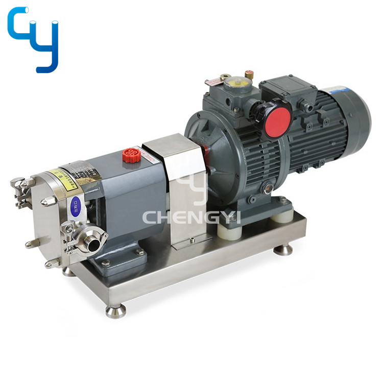 Sanitary rotor pump