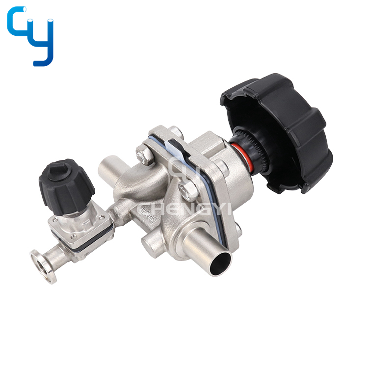 Series diaphragm valve