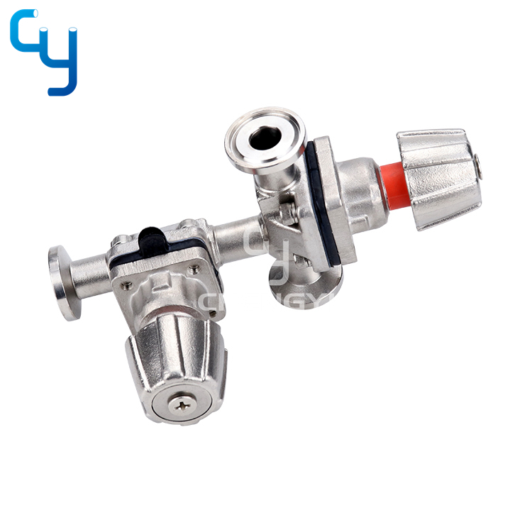 Series diaphragm valve