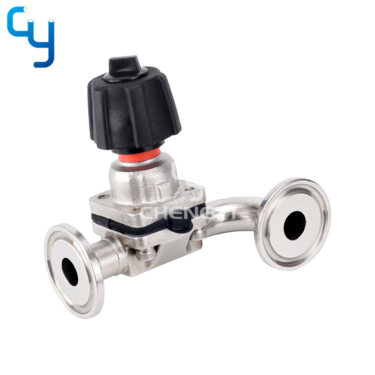 Manual diaphragm valve