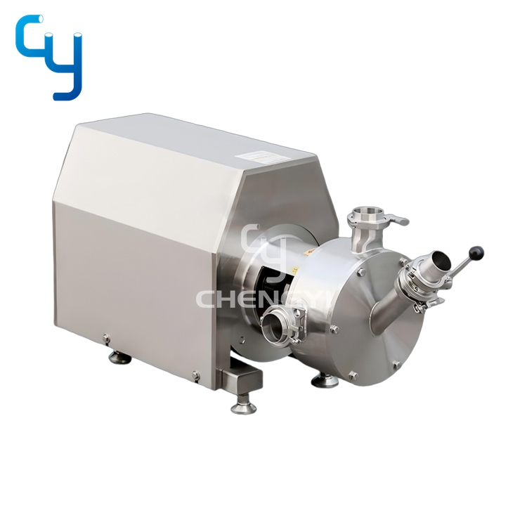 Suction-powder mixing dispersing emulsification pump