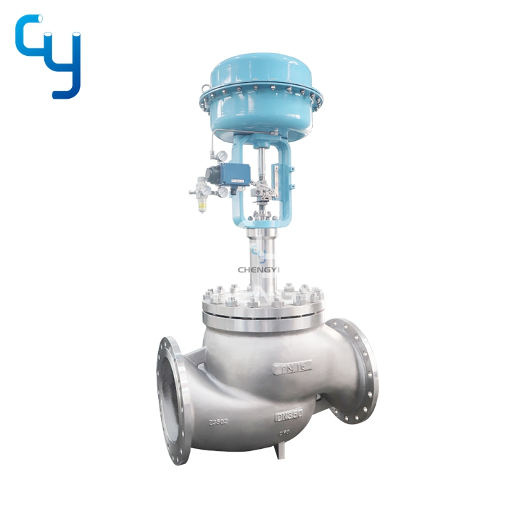 Balanced cage control valve