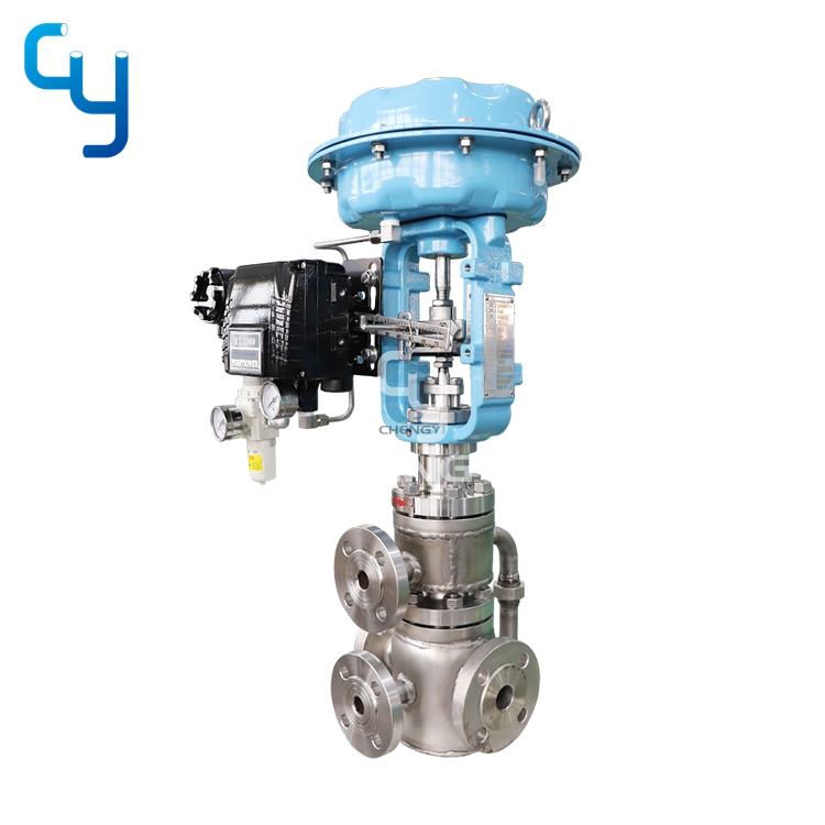 Jacketed single-seated control valve Jacketed single-seated control valve