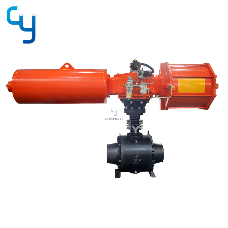 Metal seal shut-off valve (high temperature welded)