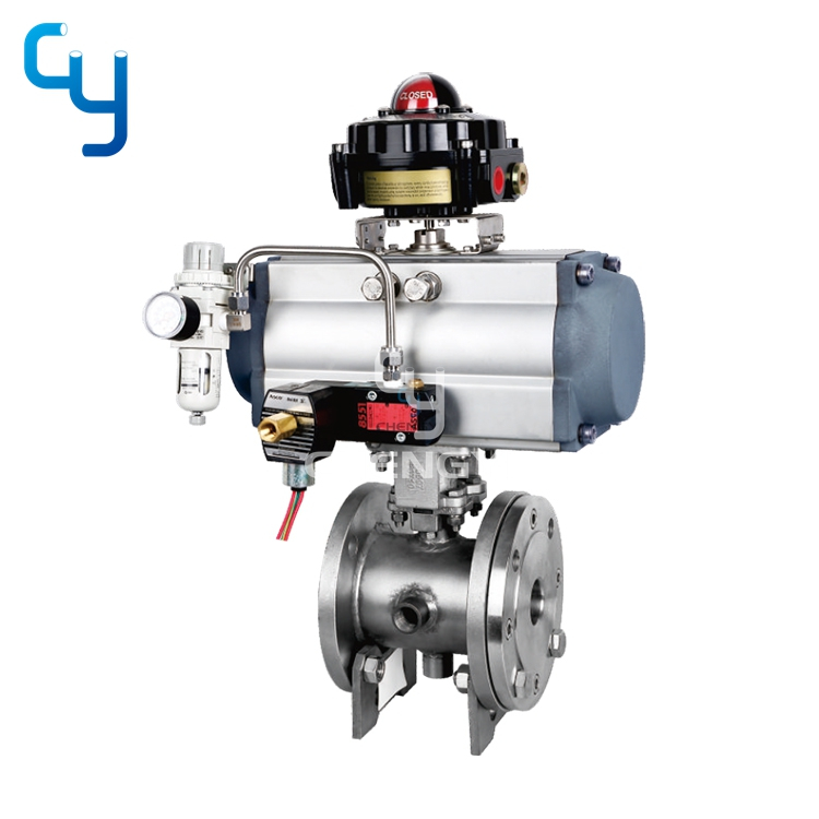 Jacketed shut off valve