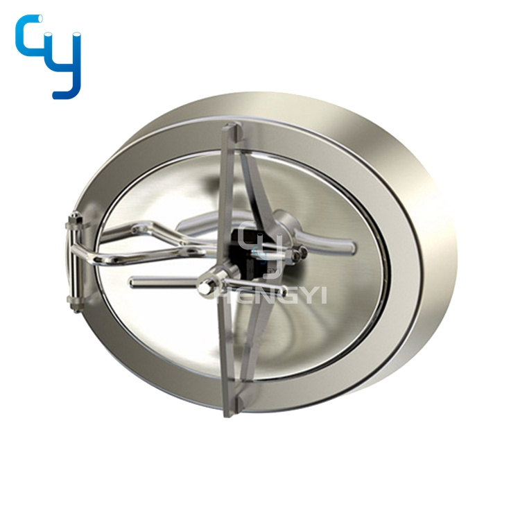 Sanitary Inward-Open Elliptical Manhole