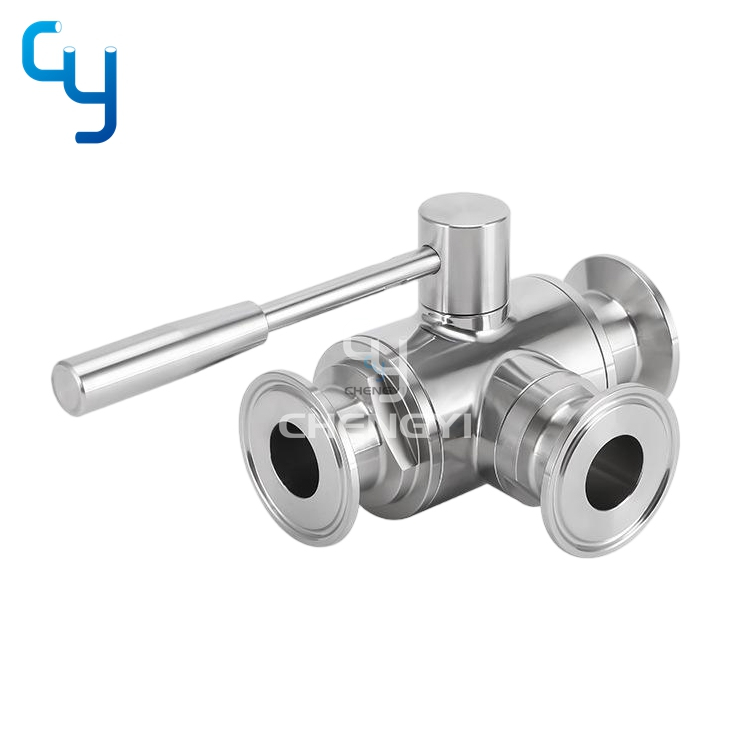 Manual Three Way Ball Valve