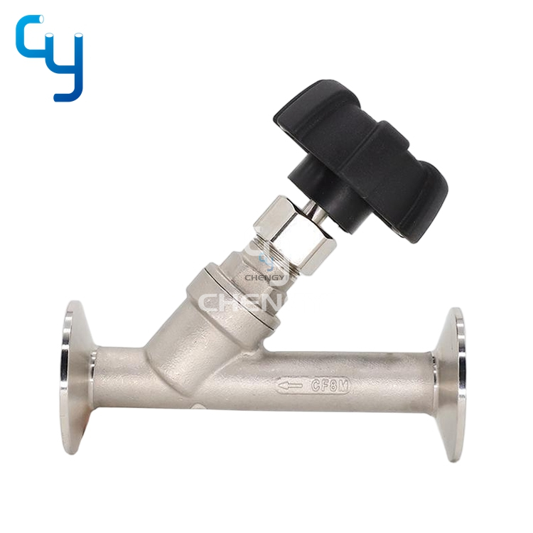 Manual Clamped Angle Seat Valve
