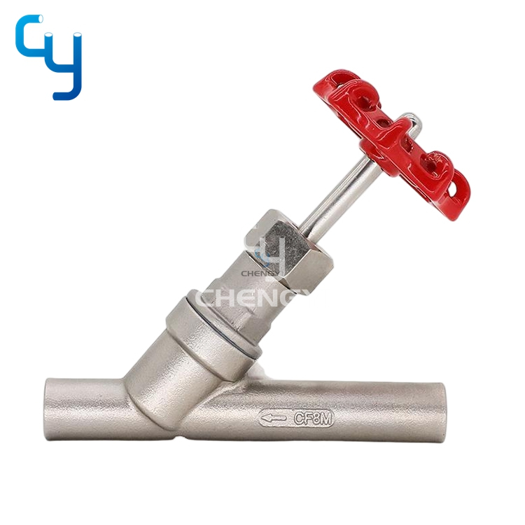 Manual Welded Angle Seat Valve