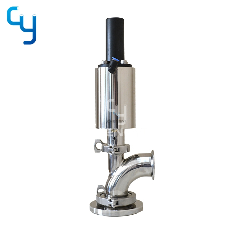 Pneumatic Tank Bottom Valve With Feedback