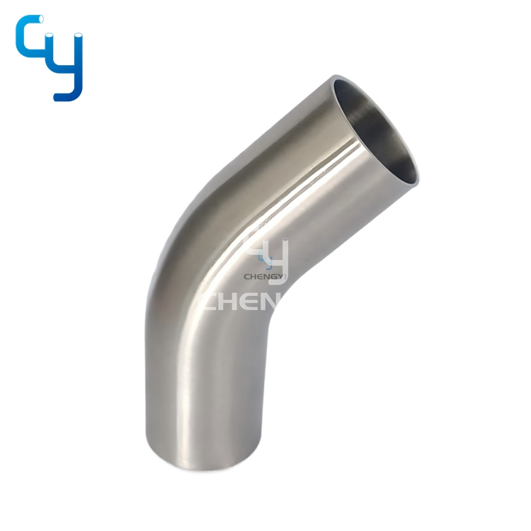 45° Weld Long Elbow