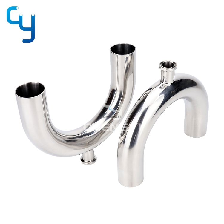 180° Clamp-Weld U type Tee
