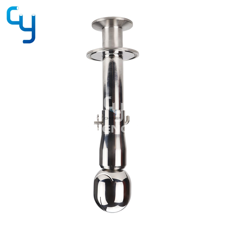 Clamped Rotary Cleaning Ball