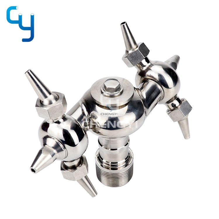 Threaded Horn Rotary Cleaning Ball