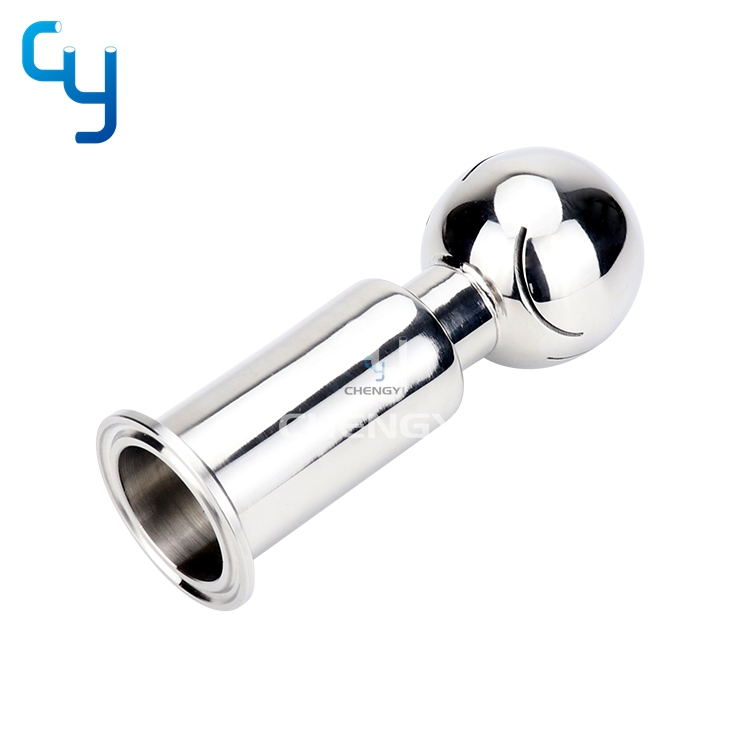 Clamped Rotary Cleaning Ball