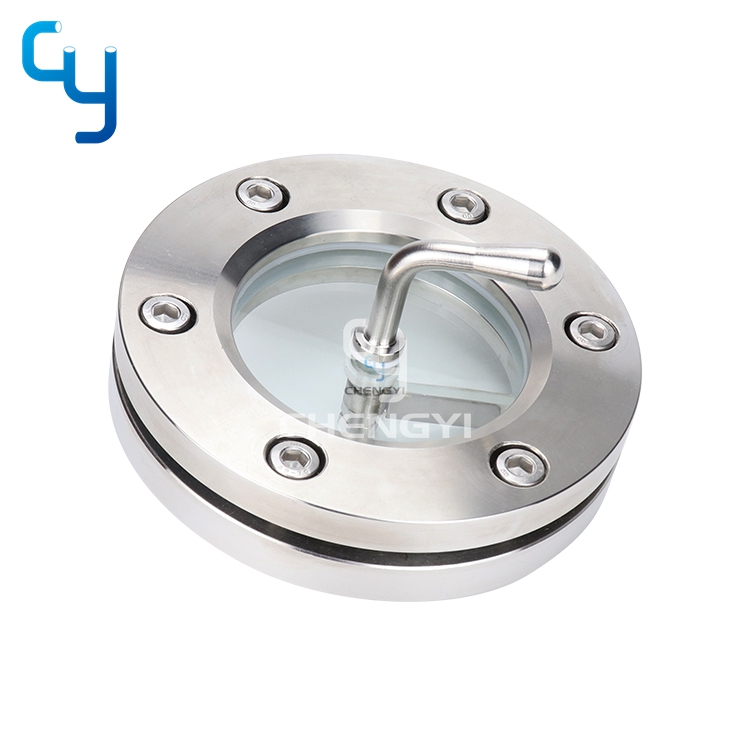 Flange Sight Glass With Brush