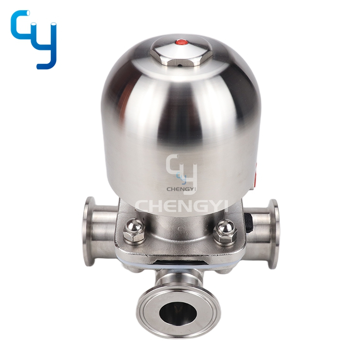 T-Type Three Way Diaphragm Valve