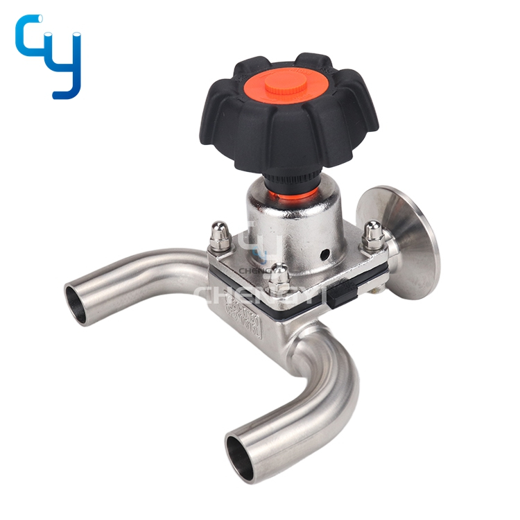 U Type Three-Way Diaphragm Valve