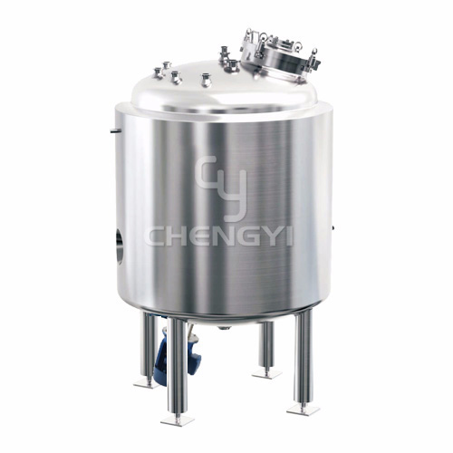 Bottom high shear emulsifying tank