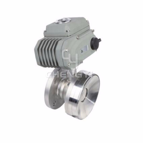 Electric tank bottom valve