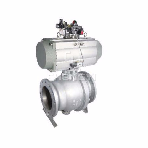 Trunnion ball valve